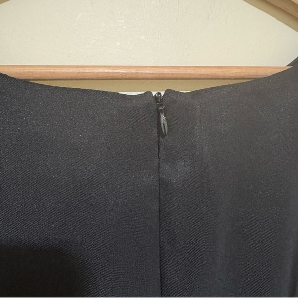 Women’s DressBarn Formal Black Nude Detail Lace Tight Short Sleeve Dress Size 16 - Picture 14 of 16